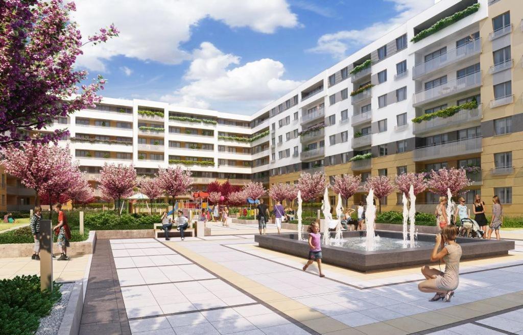 Apartament Na Teczowej Breslávia Exterior foto